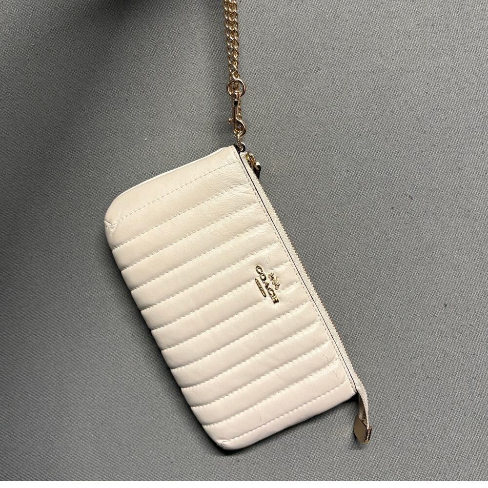 Coach Nolita 19 With Chain With Linear Quilting C… - image 4